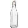 Bormioli Rocco Swing bottle mechanical cap in glass water ml. 500
