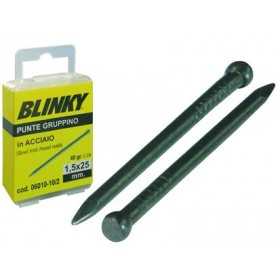 BLINKY PUNTE IN ACCIAIO GRUPPINO BLISTER MM. 1,5X30 