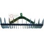 BLINKY GALVANIZED STEEL RAKE WITH 11/21 TEETH