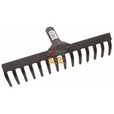 BLINKY 10-TEETH PAINTED VARNISHED STEEL RAKE