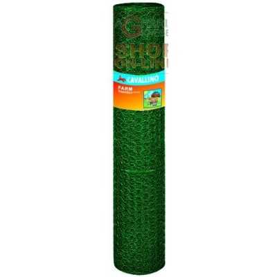 BLINKY NET FARM PLASTIC GREEN HEXAGONAL MT. 10 25/5 CM. 100 H.