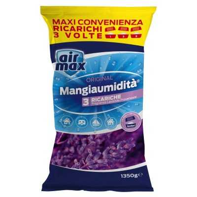 AIRMAX ASSORBIUMIDITA SALT LAVENDER 3 REFILL GR. 1350