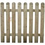 WOODEN GATE FOR SUNFLOWER FENCE CM.100X100