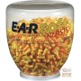 CHARGE OF 500 PAIRS EARSOFT YELLOW NEON BLAST CAPS FOR ONE TOUCH DISPENSER COLOR YELLOW RED