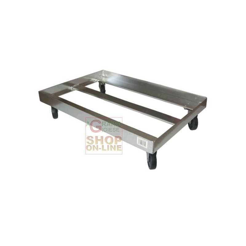 Avilia Carrello Portatutto Con 5 Cestelli E Ruote Piroettanti – 90x32x32 Cm, Struttura In Metallo Nero