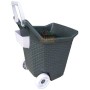 Multipurpose trolley for garden Bama Kart moss 76 lt. also ideal as a log holder cm. 59x50x72h