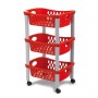 Carrello Otello a tre piani cm. 30x40x70h.