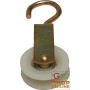 NYLON PULLEY WITH BEARING DIAM. 50 mm.