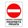 PRIVATE PROPERTY SIGN MM. 300X200
