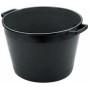 ROUND BOX FOR RUBBLE-MIXING LT. 45 BLACK