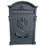 ALUMINUM MAIL BOX MOD. DIRECTOR MAGNUM COLOR GRAY