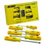 BLINKY SCREWDRIVER SET CRV CROSS CUT PCS. 6 38910-10 / 4