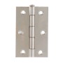 HINGE ART. 840 IN POLISHED IRON REMOVABLE PIN HEIGHT FROM 3 -
