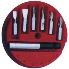 BLINKY SET OF INSERTS FOR CUT AND CROSS SCREWDRIVERS PCS. 7