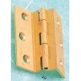 HINGES IN FROFILATED BRASS DOUBLE BENT NECK OS 50x40 PCS. 2