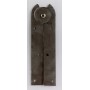 HEAVY IRON HINGES FOR PAINTED STEEL SHELLS Cm. 18 PCS. 2