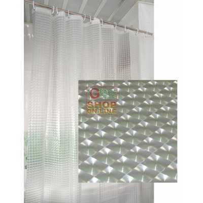 BLINKY SHOWER CURTAIN MOD. OPTICAL 3D MT. 1.8X2.4