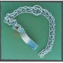 LADDER COLLAR FOR DOGS IN GALVANIZED IRON MEDIUM TYPE CM. 35