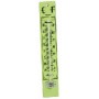 BLINKY TERMOMETRO DA PARETE BASE LEGNO CM.22X4.3 