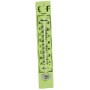 BLINKY WOODEN BASE WALL THERMOMETER CM.22X4.3