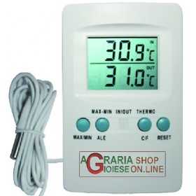 BLINKY DIGITAL THERMOMETER FOR INDOOR AND OUTDOOR WITH PROBE