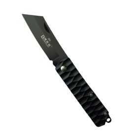 FOLDING KNIFE BURNISHED BLADE IN STAINLESS STEEL CM. 15