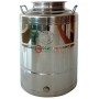 STAINLESS STEEL CONTAINER FOR HEAVY TYPE FOOD WITH WELDED BOTTOM lt. 50
