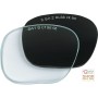 PAIR OF CLEAR TEMPERED REPLACEMENT LENSES FOR 317 5 DIN