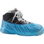 PVC SHOE COVER PACK OF 5 PAIRS COLOR BLUE