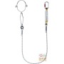 CORDINO ANTICADUTA CON ASSORBITORE D ENERGIA COMPLETO DI FUNE PINZA MOSCHETTONE EX SAFE B2