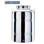 CORDIVARI STAINLESS STEEL CONTAINER LT. 75 PREPARED FOR THE TAP