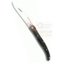 CROSSNAR KNIFE LAGUIOLE HANDLE IN BULL HORN BLADE CM. 8.5 MOD. 10851