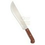 CROSSNAR MACHETE WITH PRESSED WOOD HANDLE STEEL BLADE WITH SHEATH CM. 47