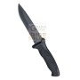 CROSSNAR DAGGER NON-SLIP RUBBER HANDLE 420 CHROME STEEL BLADE
