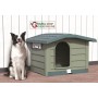 Kennel for large dogs Bama Bungalow green dimensions 110x94x77 cm