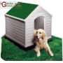 CUCCIA PER CANI DOG HOUSE KETER TETTO COLOR VERDE