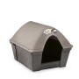 Dog bed in resistant plastic Casa Felice Grande Light/grey dove