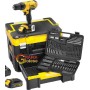 DEWALT DRILL SCREWDRIVER 14.4V DCK733C2T KIT 2 LITHIUM BATTERIES AND CASE