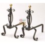 ALARI FERRO BATTUTO ART.304L/627 GRANDE 