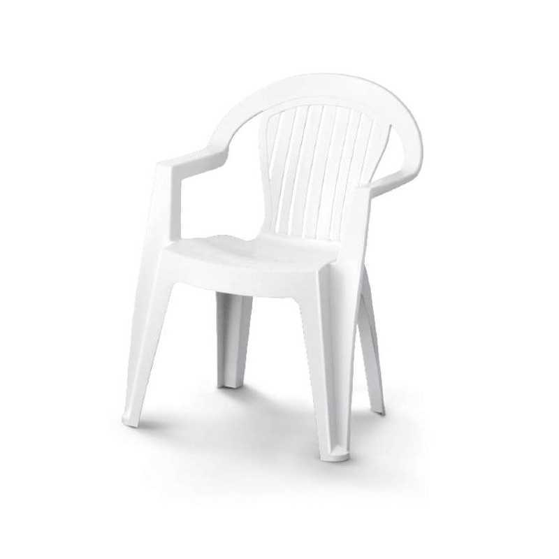 DIMAPLAST STACKABLE RESIN CHAIR MODEL VIOLETTA BIANCA