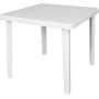 DIMAPLAST RESIN TABLE FIGARO GARDEN WHITE cm. 80x80x72h.