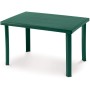 DIMIPLAST TABLE IN RESIN CALAF GARDEN GREEN cm. 120x80x72h.