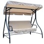 3-SEATER ROMANTIC STEEL SWING