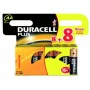 DURACELL PILE STILO 8 + 8 MN PLUS 16 BATTERIES