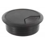 BLACK PLASTIC CABLE COVER DIAMETER MM. 60