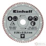 Einhell Diamond disc 250 x 25 4 x 2 2xmm turbo