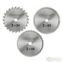 Einhell Set 3 blades HM 250x30x3 0