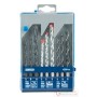 Einhell Set 9 pcs. HSS combination drills for Wall Wood and