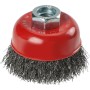 Einhell Cup brush steel wire diam. 100 x 0.35 mm. intertwined