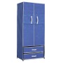 ARMADIO TNT cm.74x46x172h. BLU